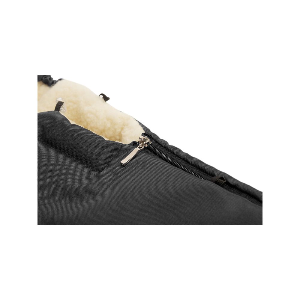 ŚPIWOREK WEŁNA BLACK DO WÓZKA (95x40)