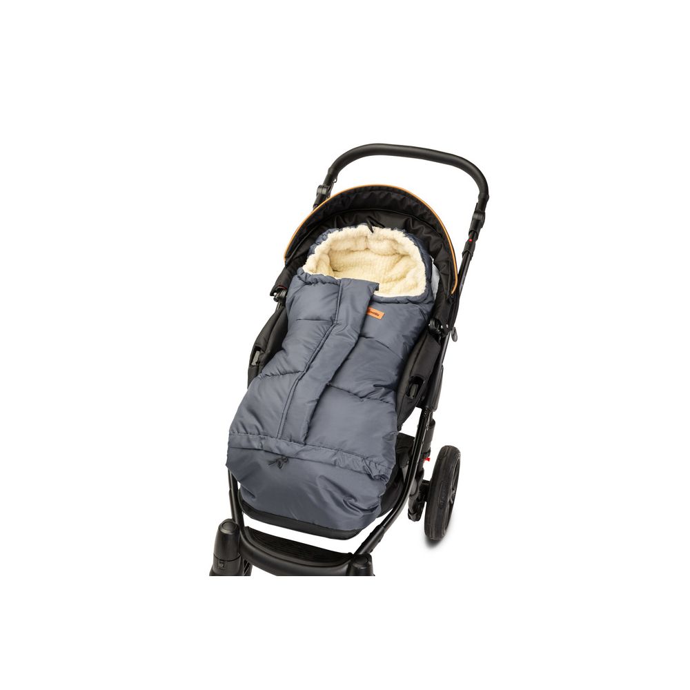 ŚPIWOREK COMBI 3w1 WEŁNA GRAPHITE