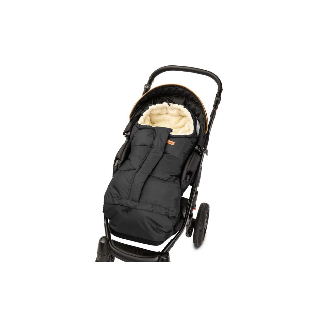 ŚPIWOREK COMBI 3w1 WEŁNA BLACK