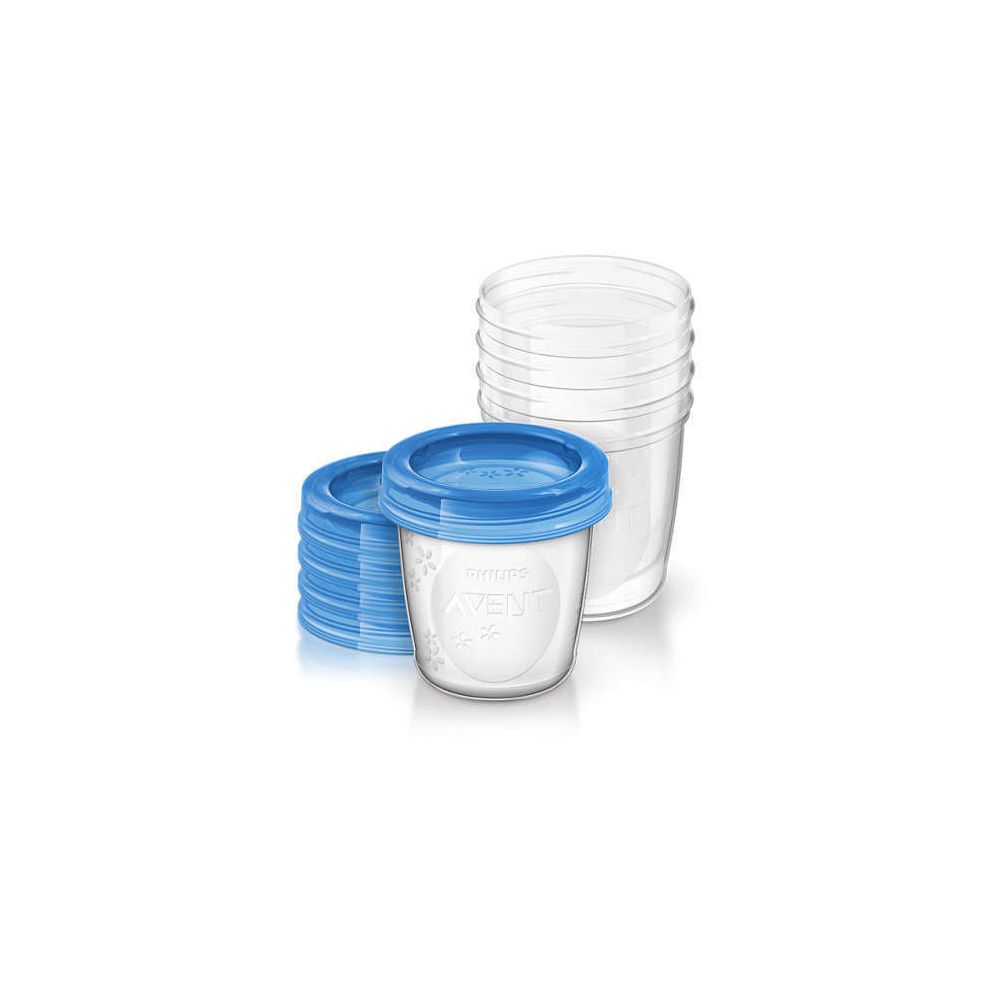 SCF619/05 POJEMNIK VIA 180 ML. + POKR.0+ (5SZT)