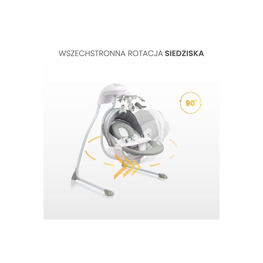 HUŚTAWKA ELEKTRYCZNA RAFFI BEIGE