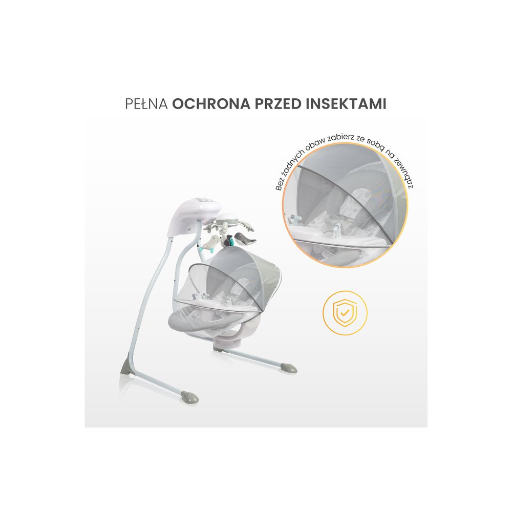 HUŚTAWKA ELEKTRYCZNA RAFFI GRAPHITE