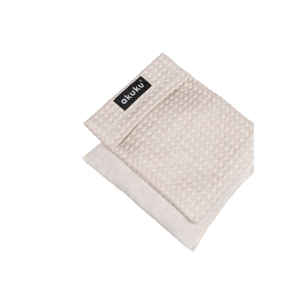 A0633 TERMOFOR PESTKI WIŚNI 13 X 16 CM BEŻ