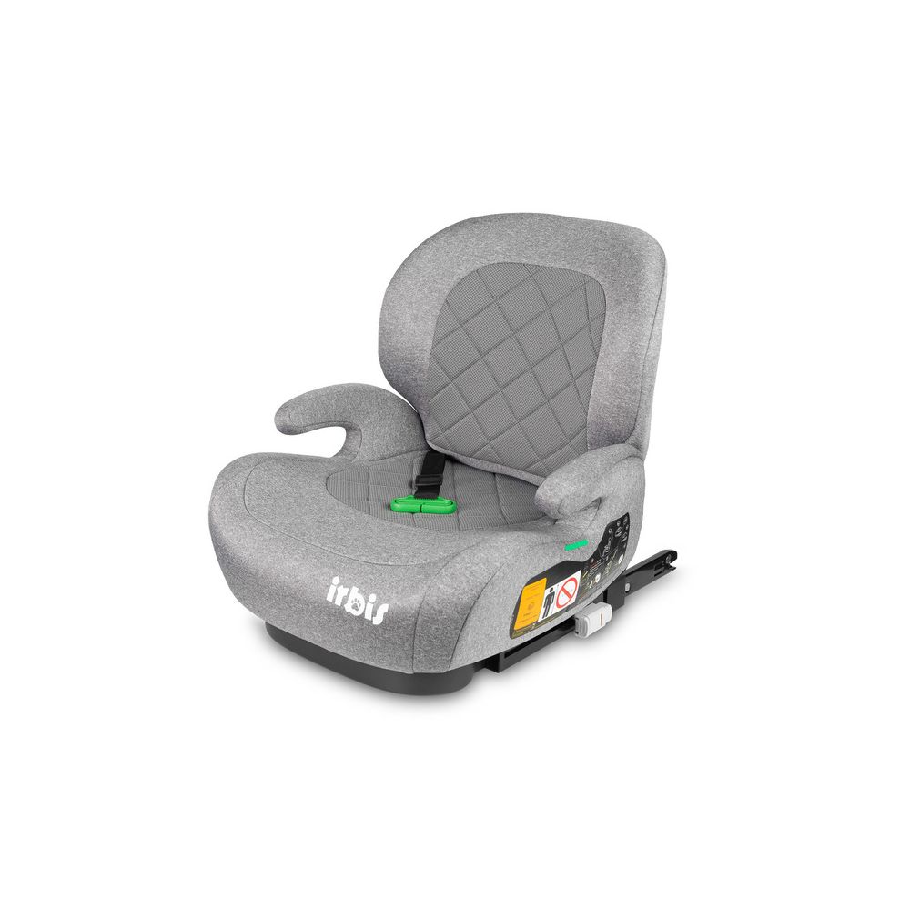 FOTELIK IRBIS I-SIZE GREY MELANGE (125-150)