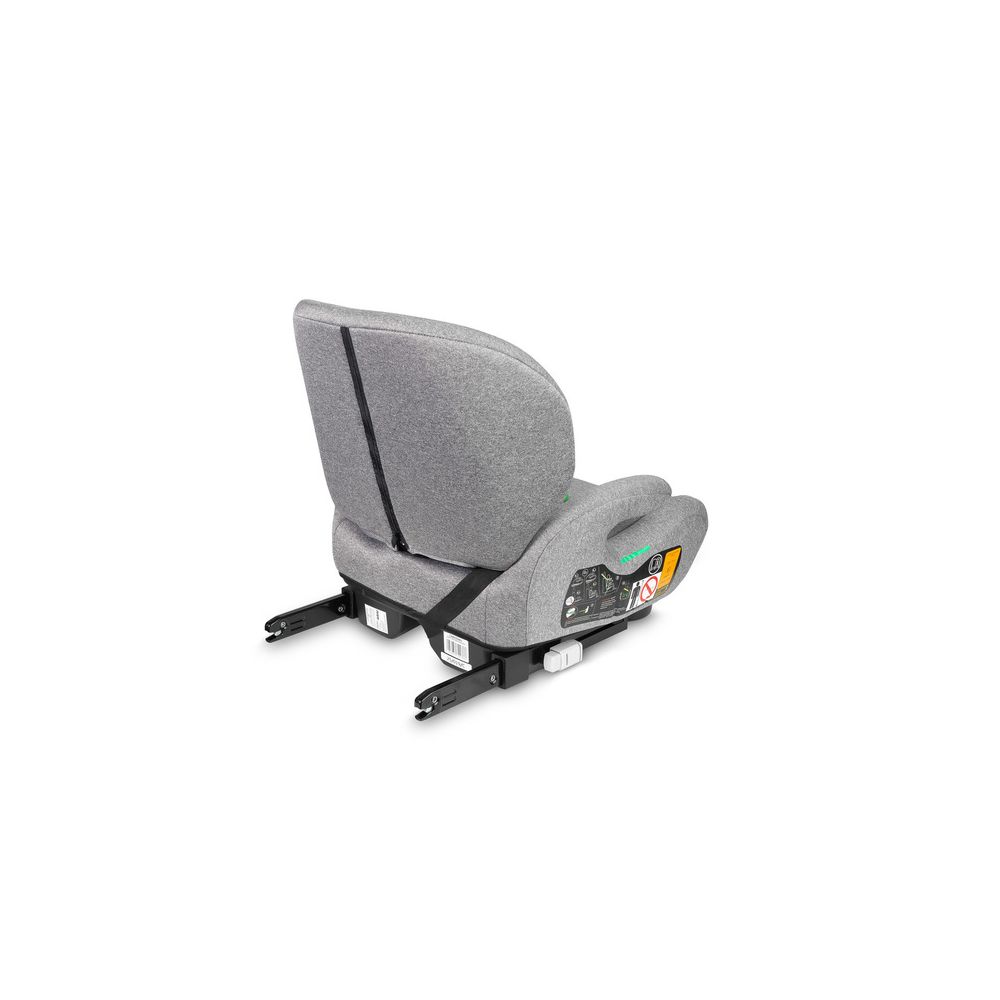 FOTELIK IRBIS I-SIZE GREY MELANGE (125-150)