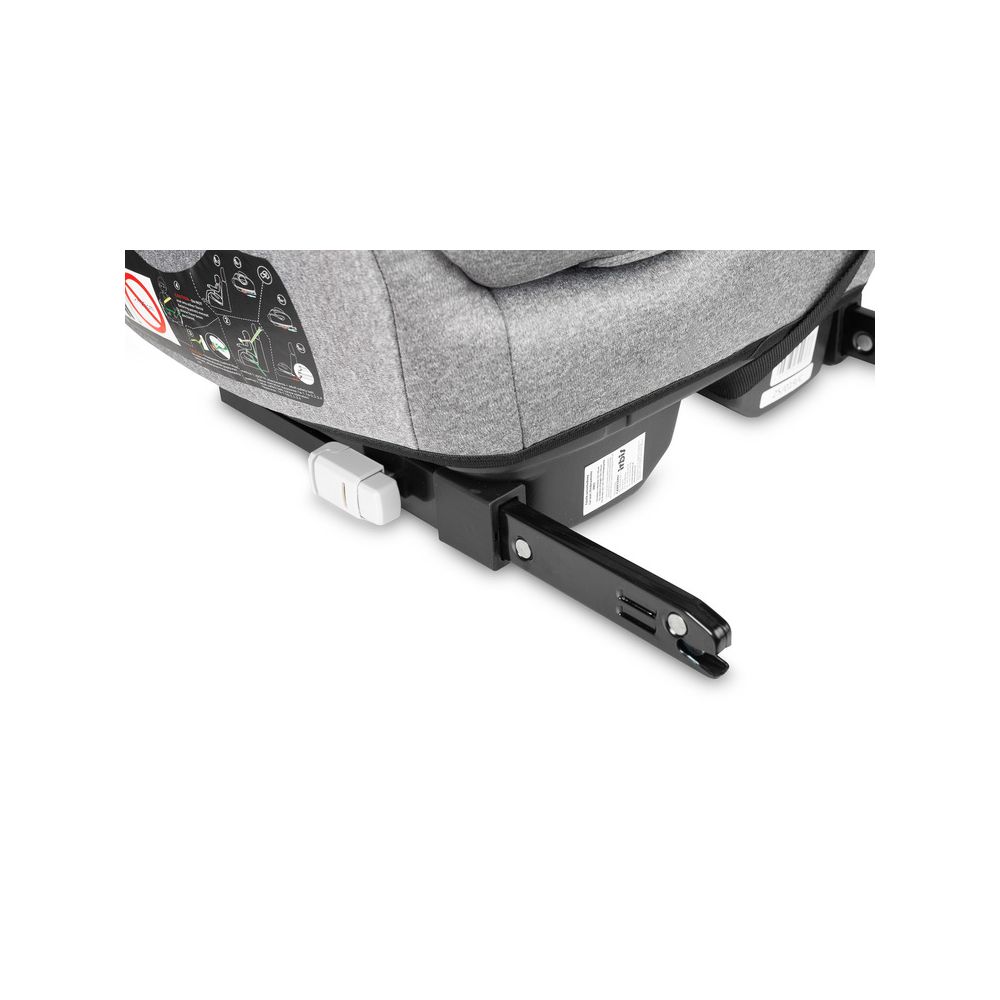 FOTELIK IRBIS I-SIZE GREY MELANGE (125-150)