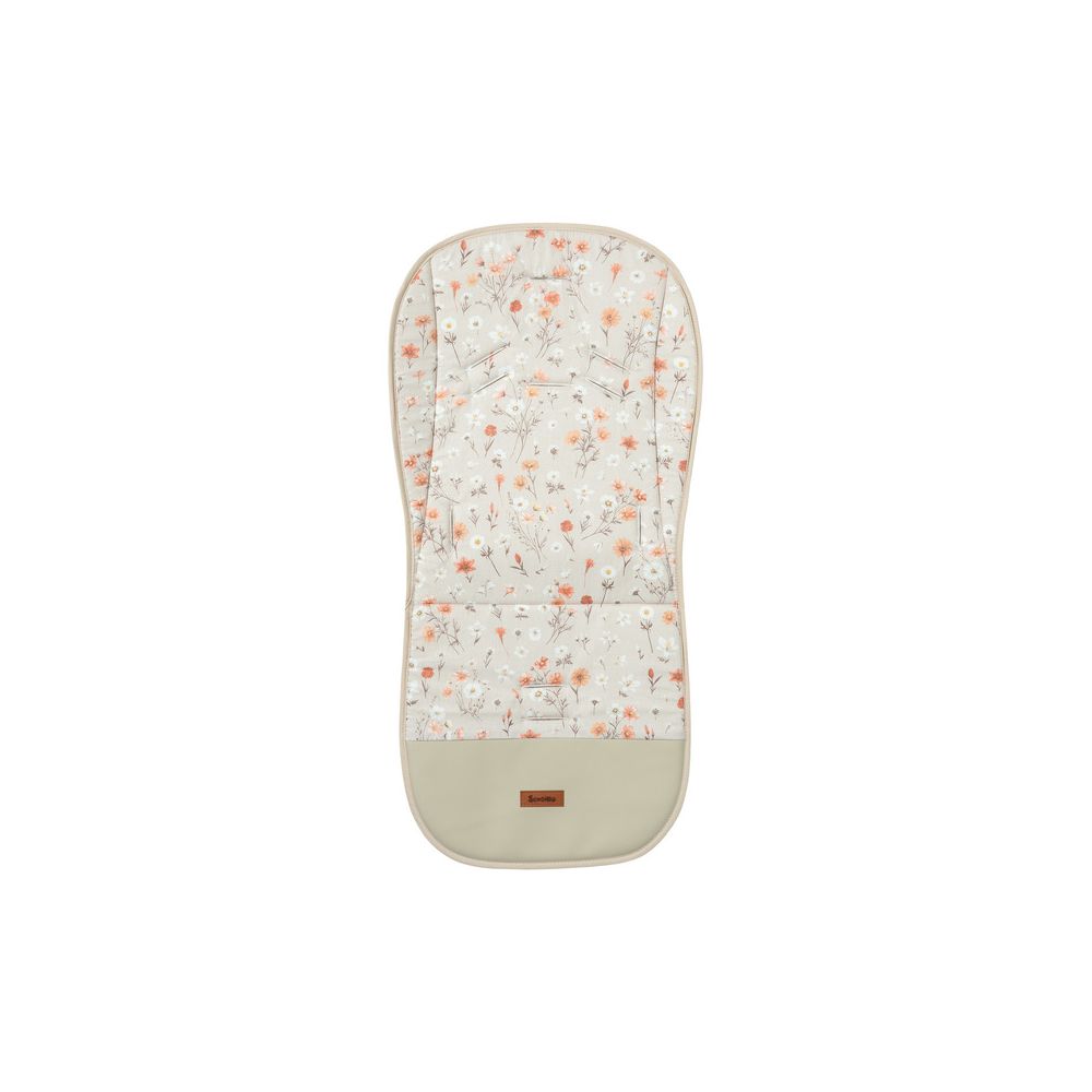 WKŁADKA DO WÓZKA VELVET BLOOM BEIGE