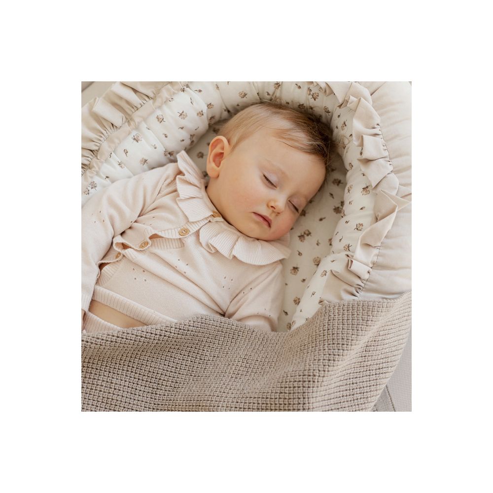 KOC MERINO MELANGE 90X75 LIGHT BEIGE