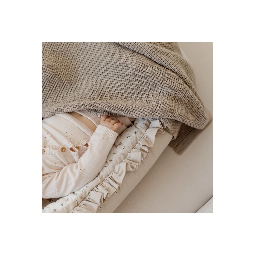 KOC MERINO MELANGE 90X75 LIGHT BEIGE