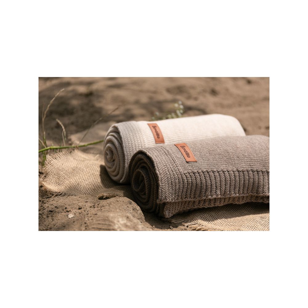 KOC MERINO MELANGE 90X75 LIGHT BEIGE