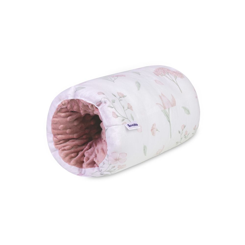 MUFKA DO KARMIENIA MINKY FLORI DUSTY PINK