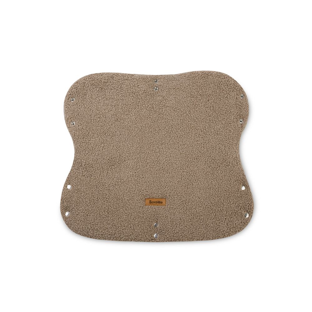 MUFKA DO WÓZKA BOUCLE DARK BEIGE