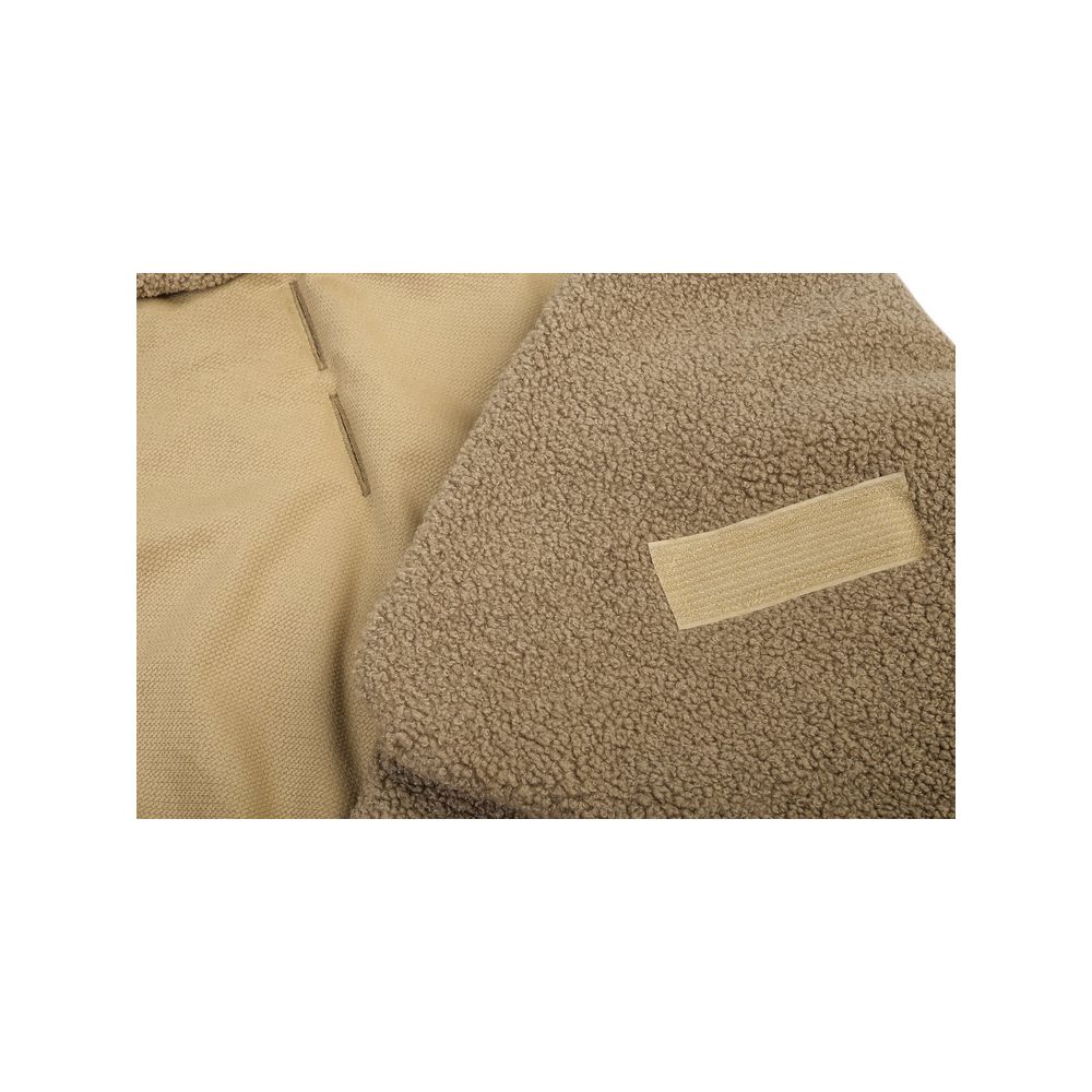 OTULACZ DO FOTELIKA BOUCLE 75X75 DARK BEIGE
