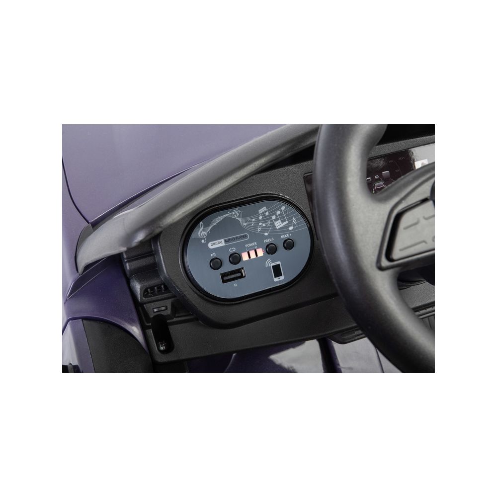 POJAZD AKUMULATOROWY AUDI A5L PURPLE