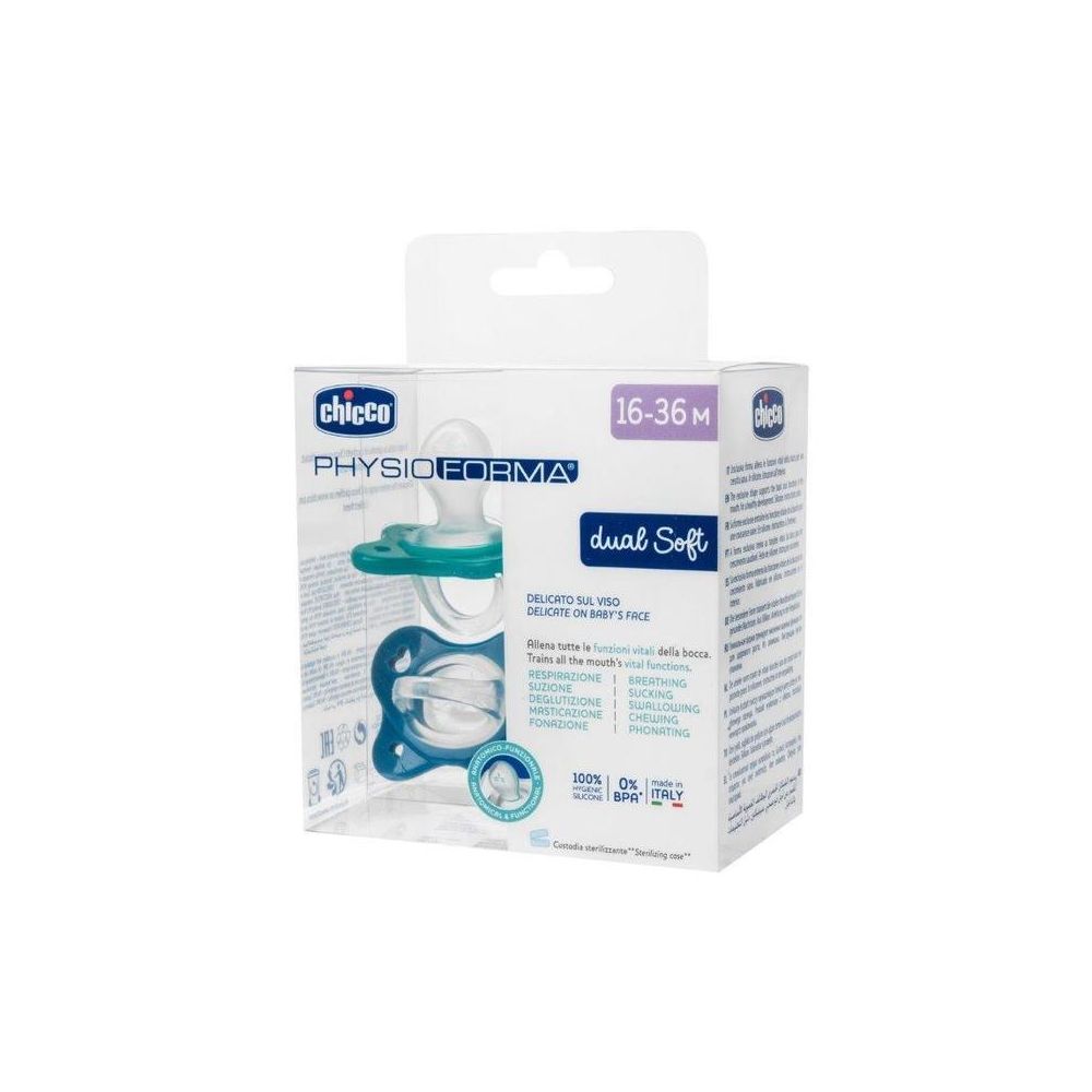 175468 SMOCZEK PHYSIOFORMA DUAL SOFT 16-36M 2SZT BLUE