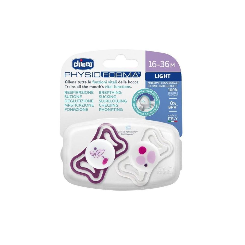 186051 SMOCZEK PHYSIOFORMA LIGHT SIL. 16-36M 2SZT RÓŻOWY
