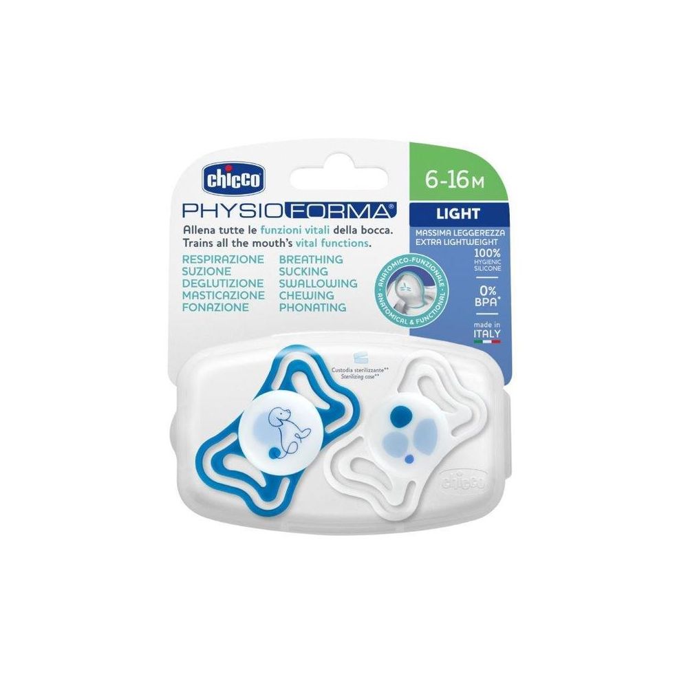 186037 SMOCZEK PHYSIOFORMA LIGHT SIL. 6-16M 2SZT NIEBIESKI