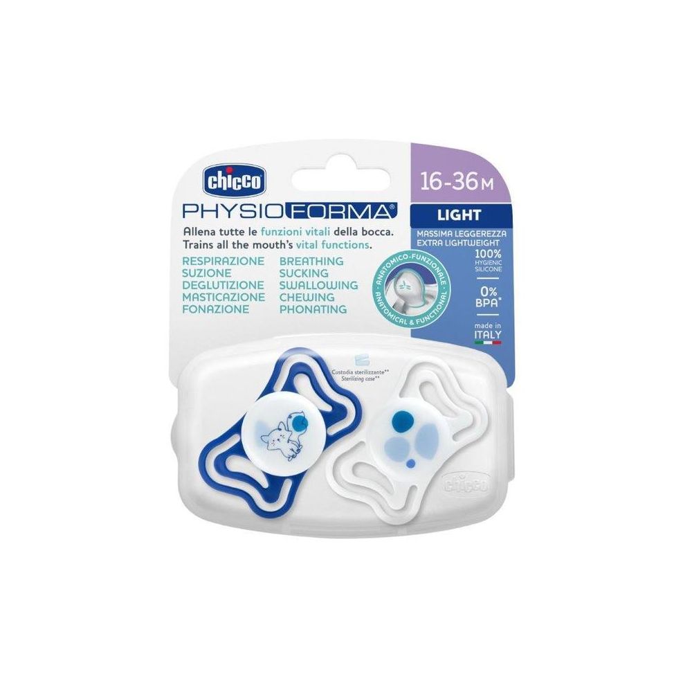 186068 SMOCZEK PHYSIOFORMA LIGHT SIL. 16-36M 2SZT NIEBIESKI