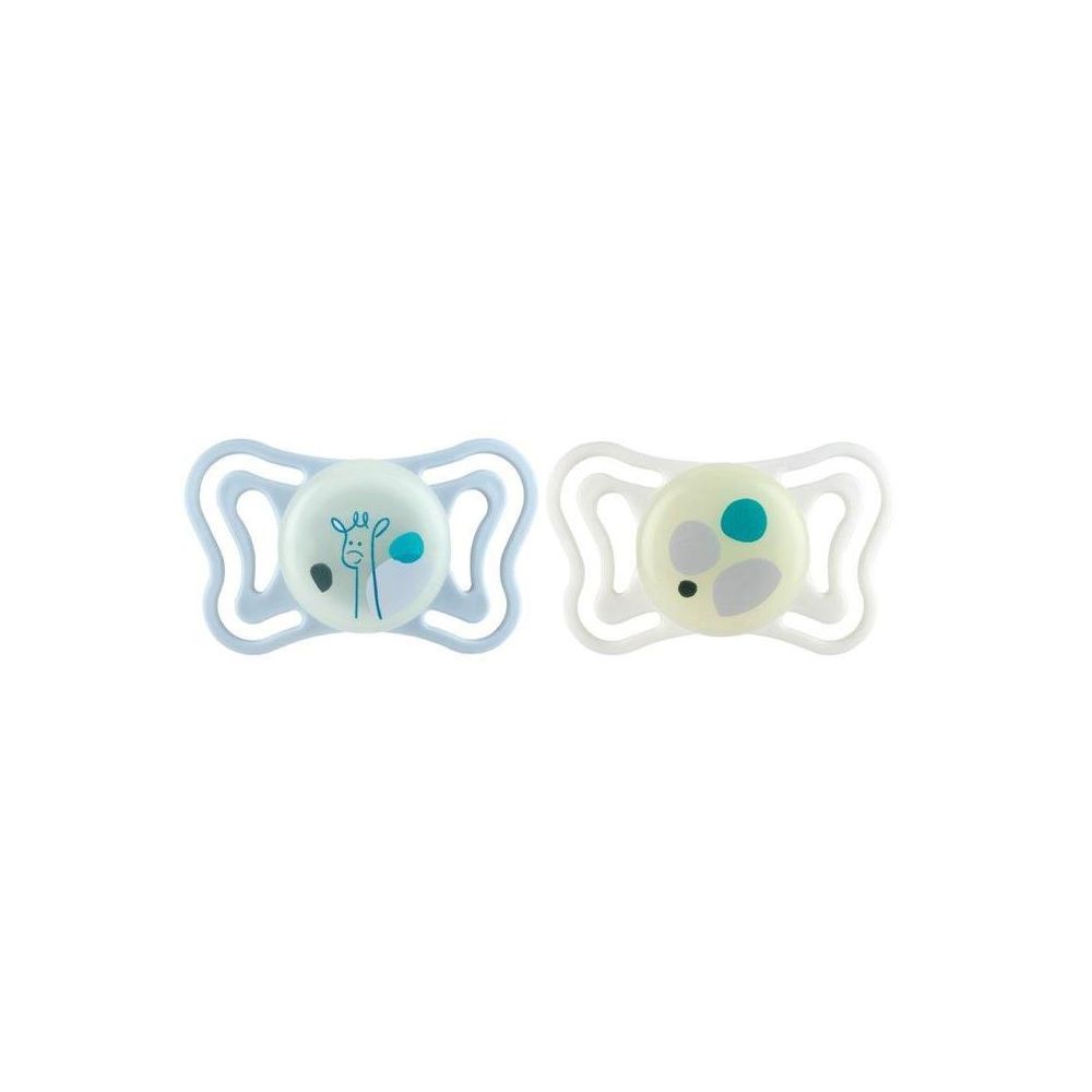 186013 SMOCZEK PHYSIOFORMA GLOW SIL. 2-6M 2SZT NIEBIESKI