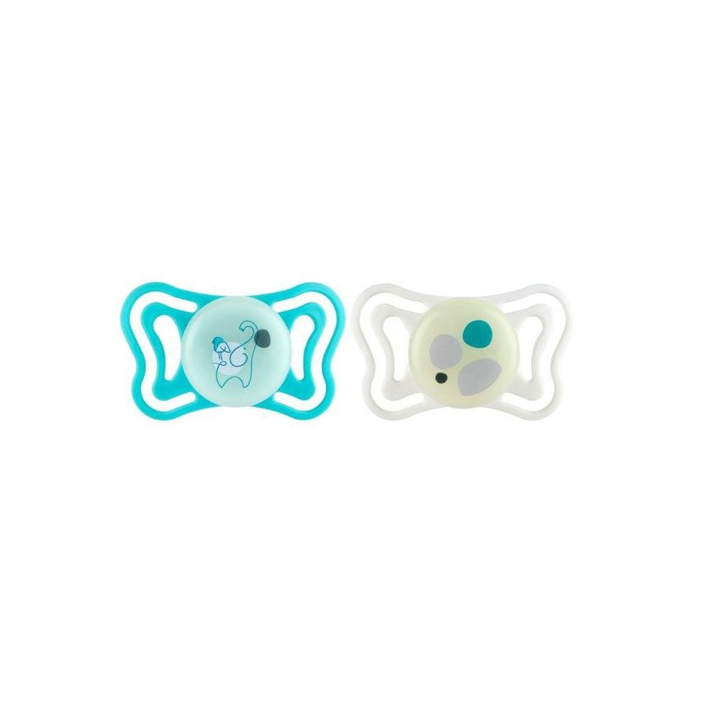 186044 SMOCZEK PHYSIOFORMA GLOW SIL. 6-16M 2SZT MORSKI