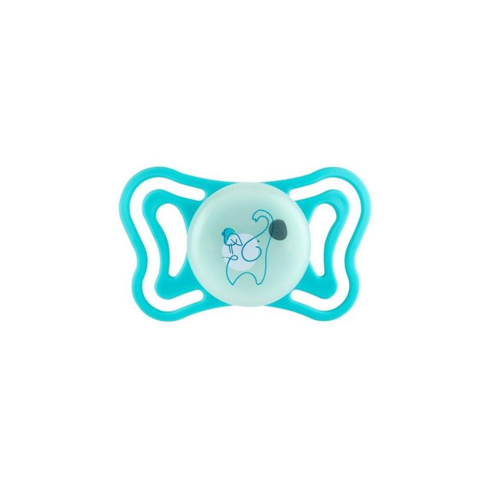 186044 SMOCZEK PHYSIOFORMA GLOW SIL. 6-16M 2SZT MORSKI