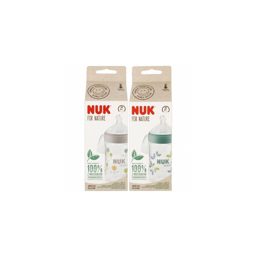 420705 BUTELKA 260ML NATURE + WSKAŹNIK TEMERATURY 528546, 742005
