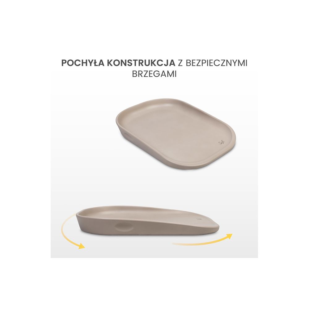MIĘKKA MATA DO PRZEWIJANIA SAFI BEIGE