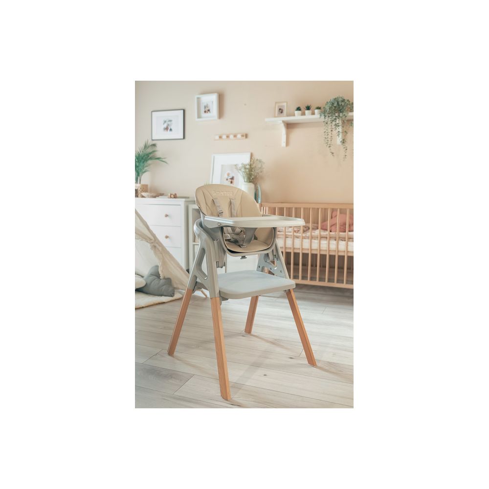 KRZESEŁKO DO KARMIENIA SMARTEE BEIGE