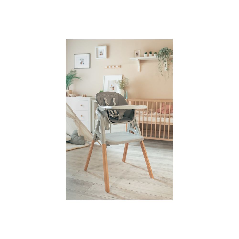 KRZESEŁKO DO KARMIENIA SMARTEE GREY
