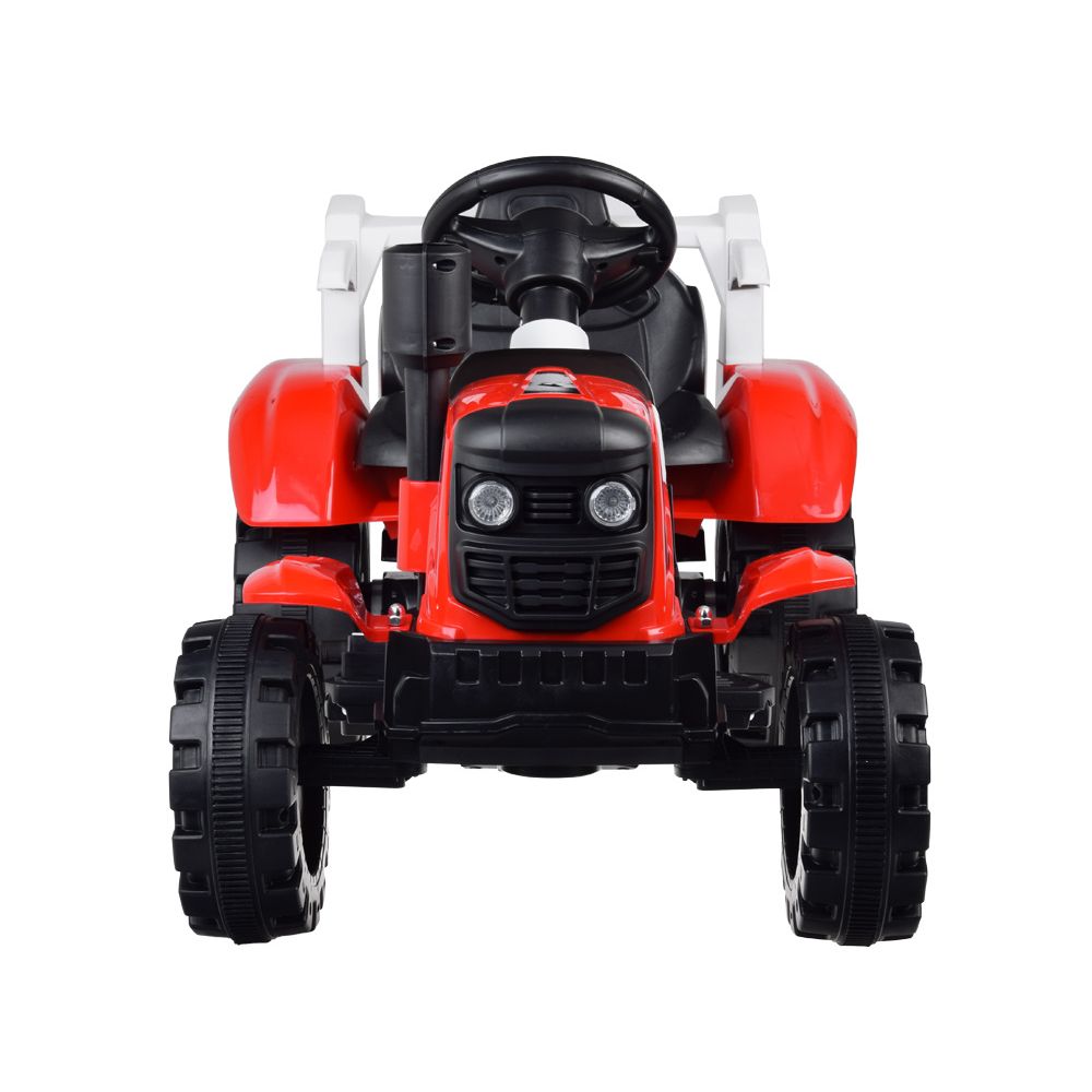 Traktor z przyczepą na akumulator świeci PA0234