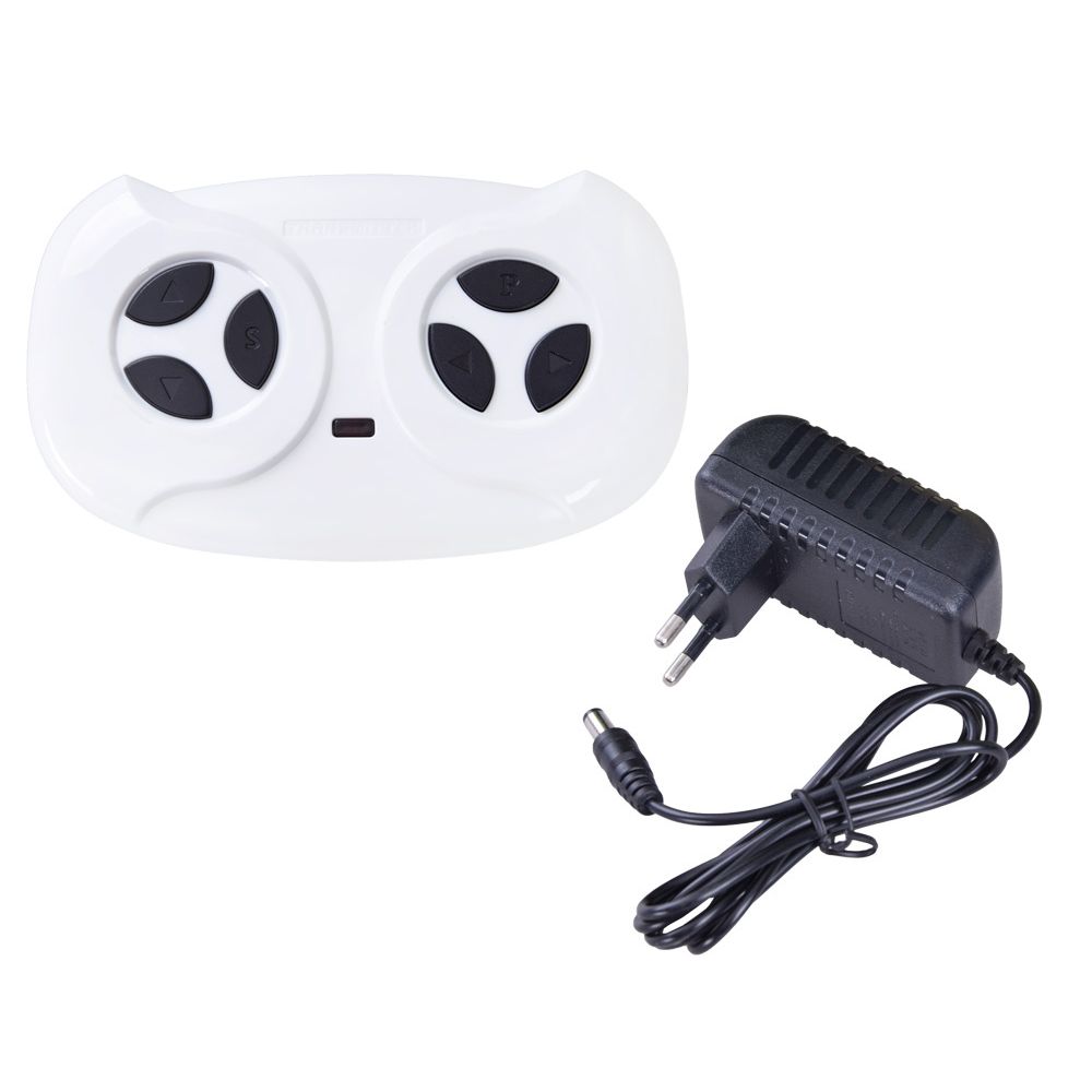 Traktor z przyczepą na akumulator świeci PA0234