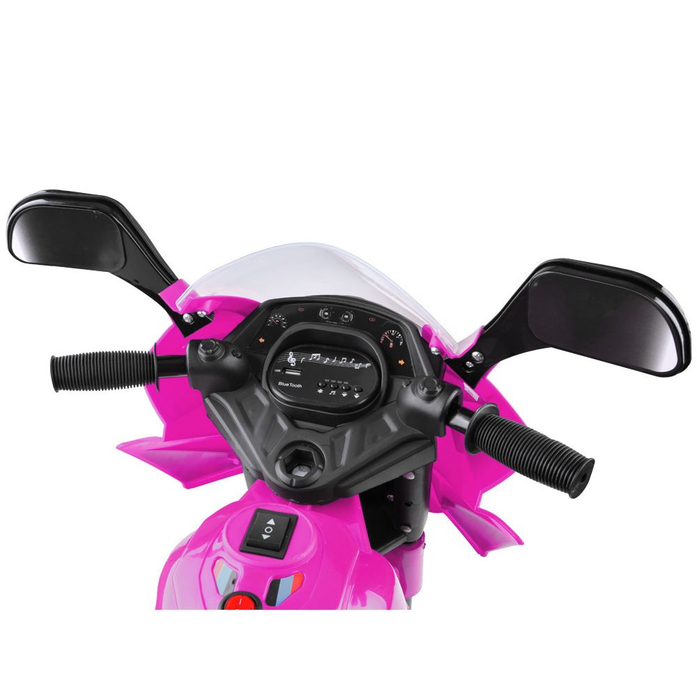 Motorek na akumulator kolorowe światła led PA0241