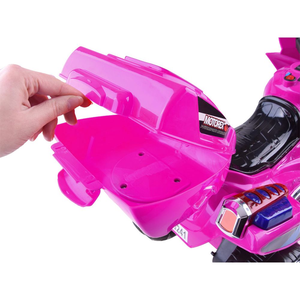 Motorek na akumulator kolorowe światła led PA0241