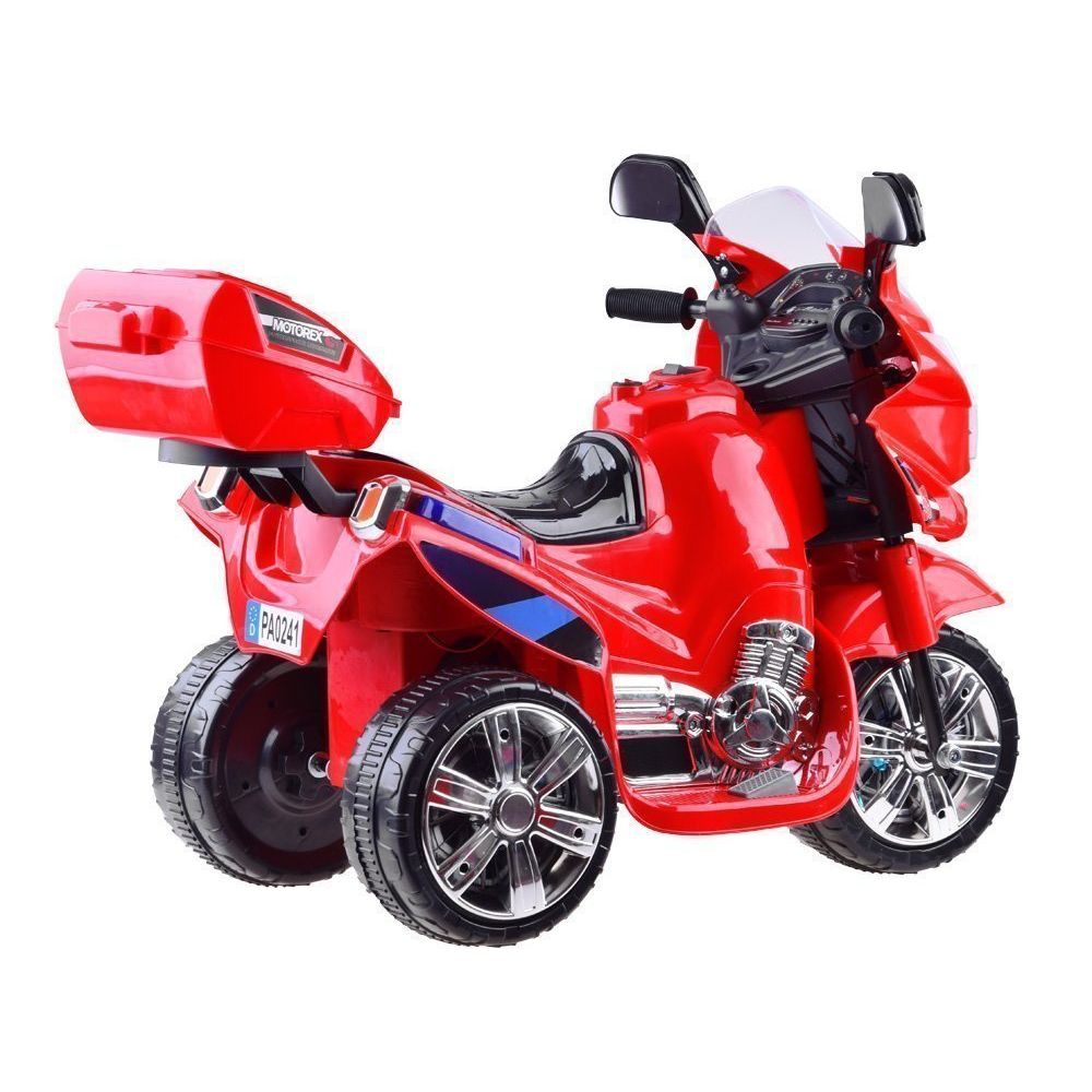 Motorek na akumulator kolorowe światła led PA0241