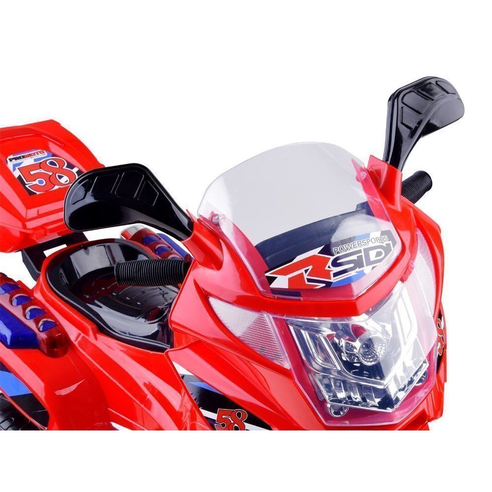 Motorek na akumulator kolorowe światła led PA0241