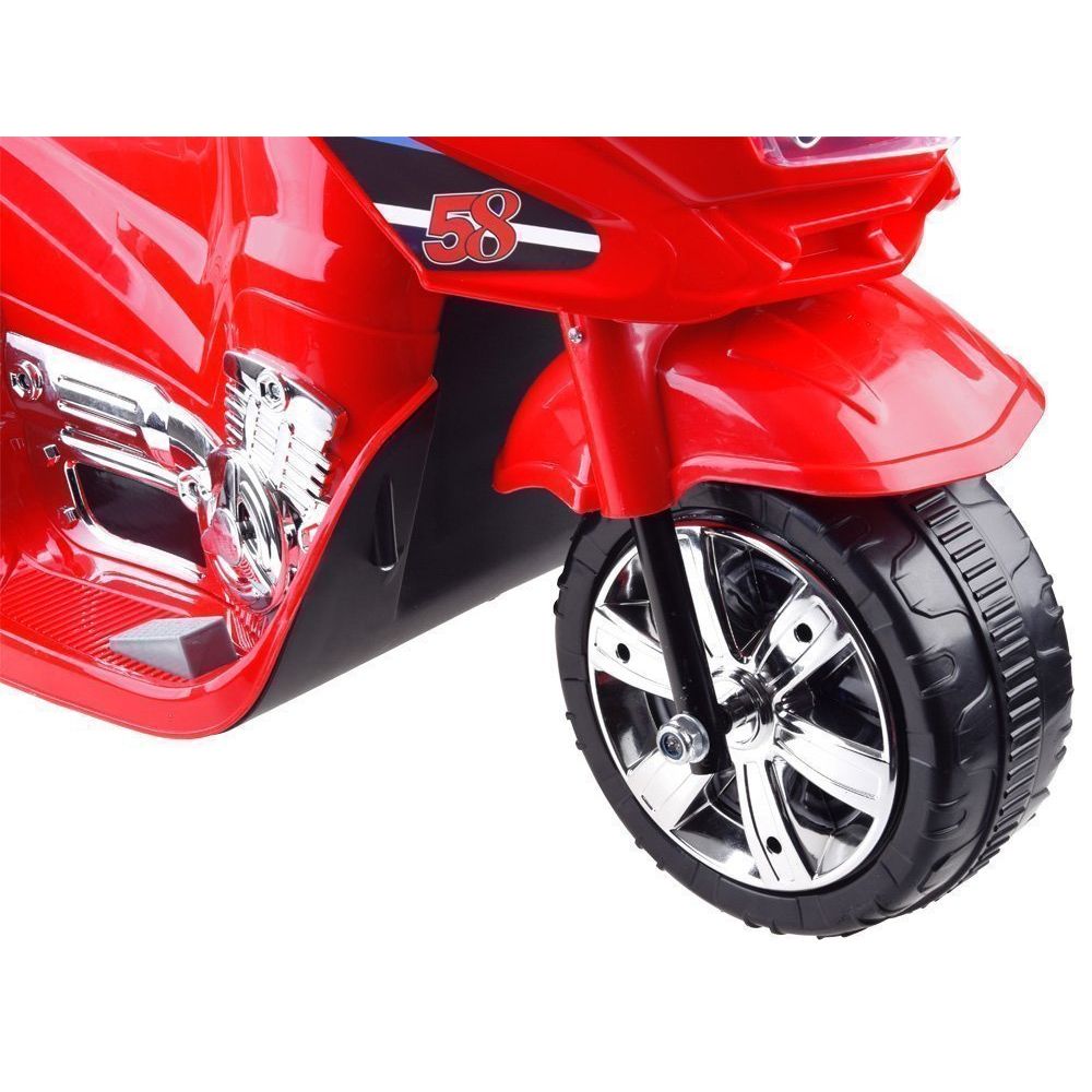 Motorek na akumulator kolorowe światła led PA0241