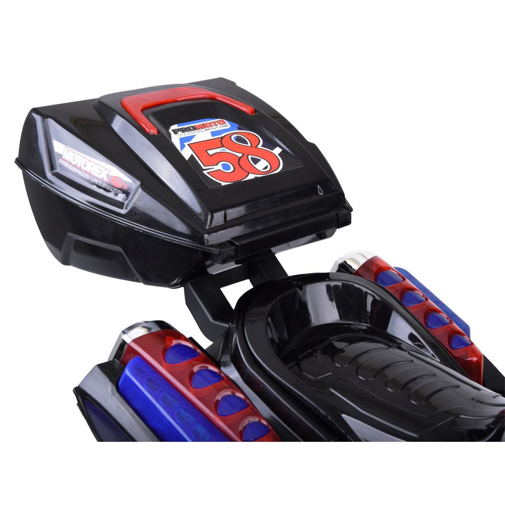 Motorek na akumulator kolorowe światła led PA0241