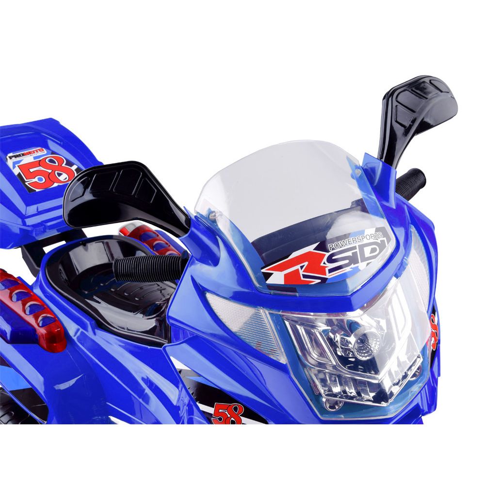 Motorek na akumulator kolorowe światła led PA0241