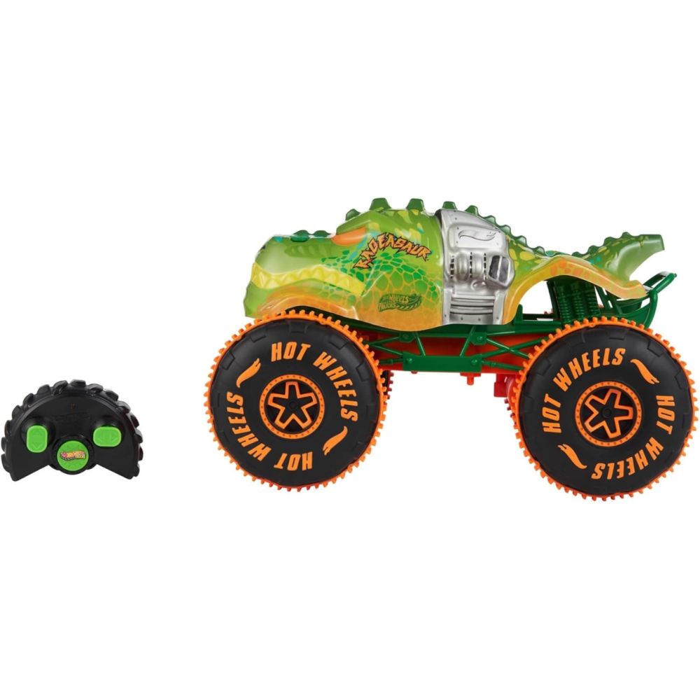 Nuotoliniu būdu valdomas Mattel JBH03 Hot Wheels Rageasaur visureigis