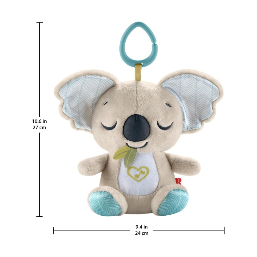 Pakabinamas pliušinis žaislas Fisher Price JBD65 Koala su lopšinėmis