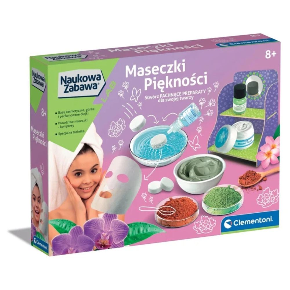 Mokslo ir grožio kaukių laboratorija Clementoni 50901