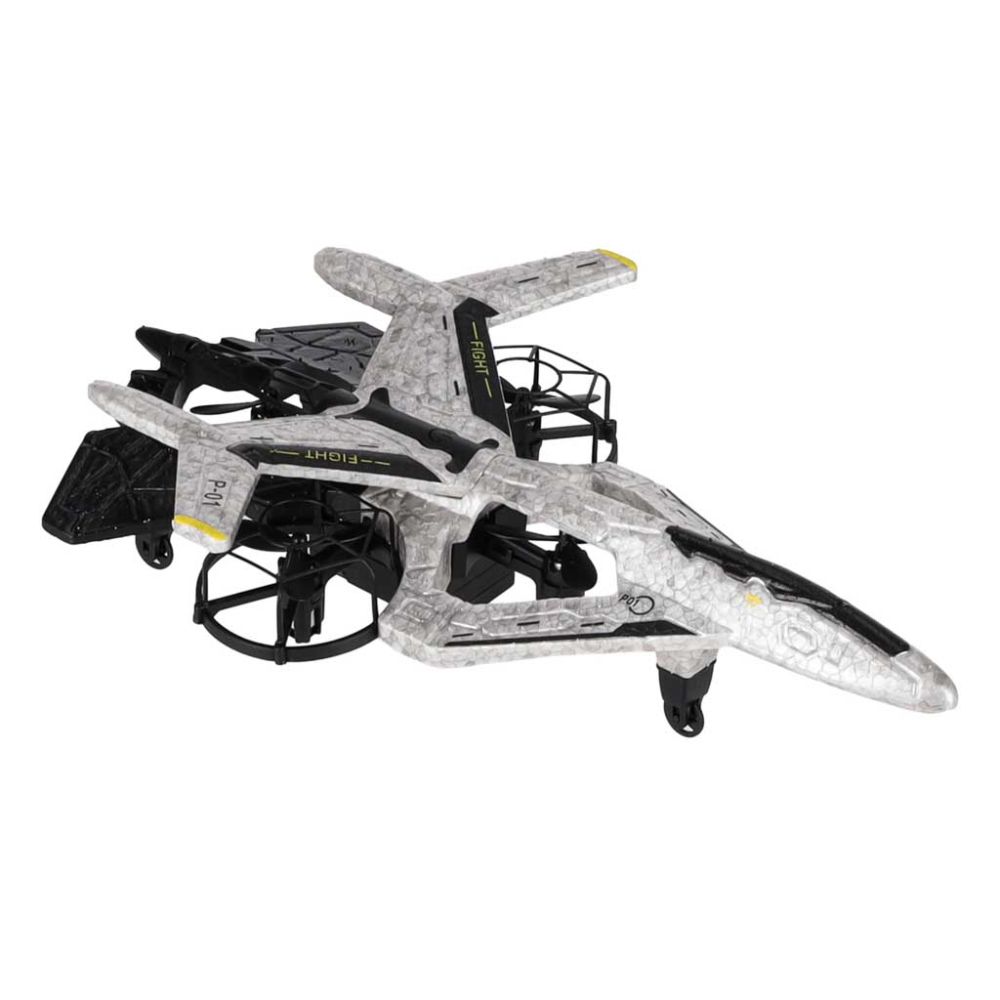 RC dronas Syma P01 su LED apšvietimu, 2,4 GHz spinduliu, 360° triukais, automatiniu pakilimo stabilizavimu