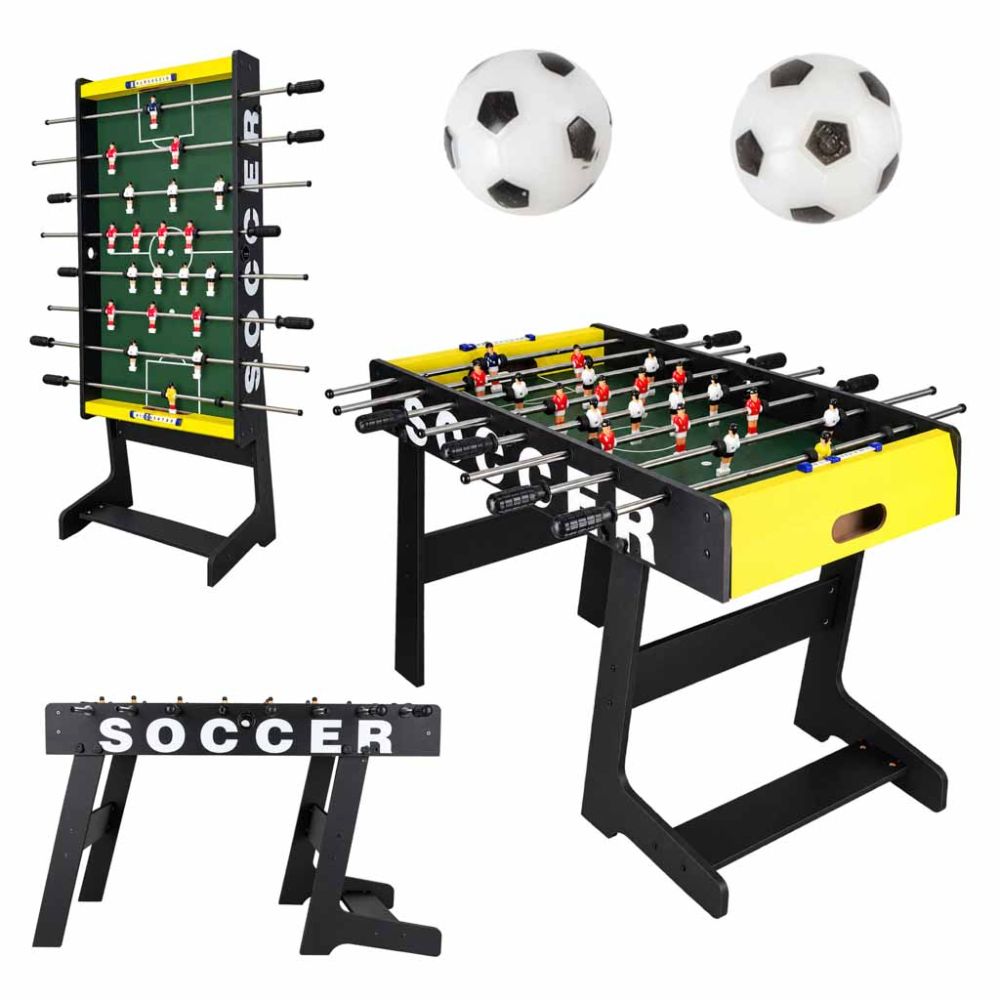 Sulankstomas stalo futbolo stalas 120 x 80 x 60,5 cm