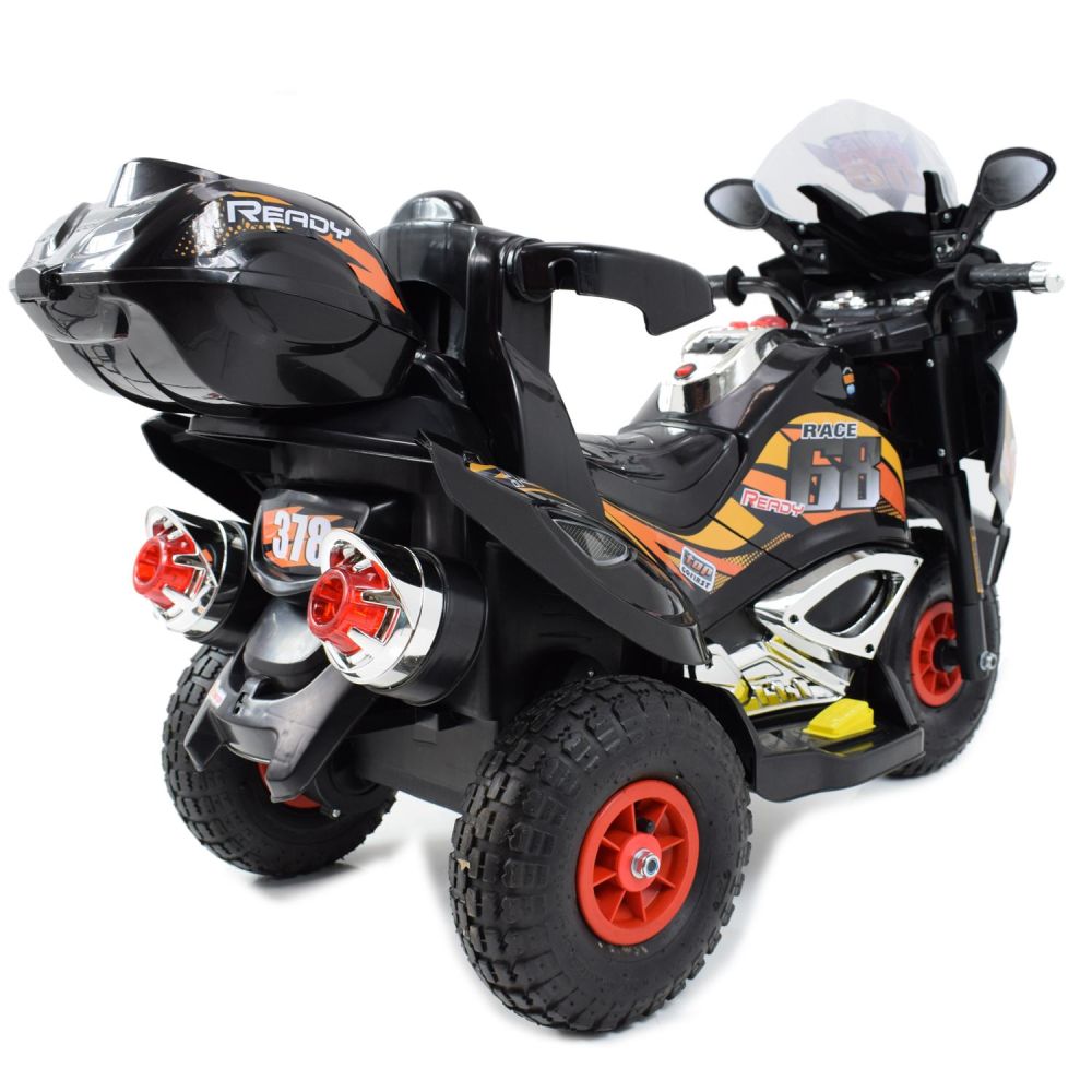 „MEGA MOTOR“ 4 greičiai, 2 „STRONG 2“ varikliai, atlošas, pripučiamos padangos / PB-378