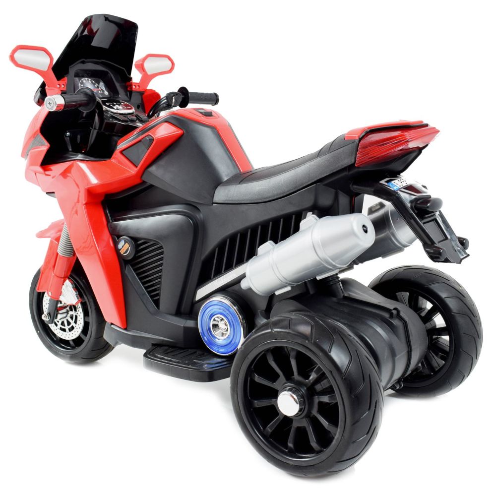DIDELIS MOTOCIKLAS SU IŠMETIMO GARSO SIMULIACIJA, MINKŠTI RATAI STRONG 2 EXCLUSIVE/6288A