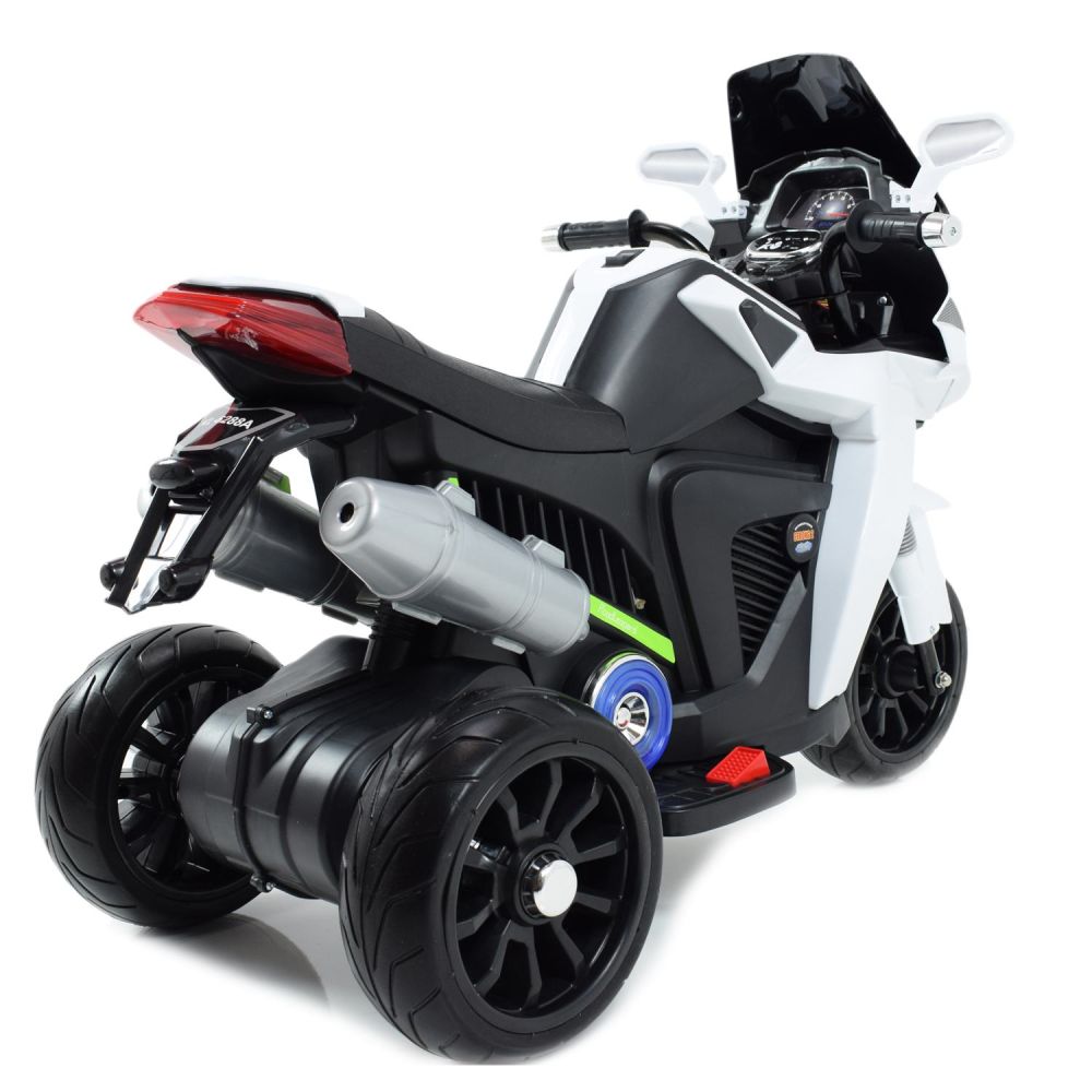 DIDELIS MOTOCIKLAS SU IŠMETIMO GARSO SIMULIACIJA, MINKŠTI RATAI STRONG 2 EXCLUSIVE/6288A