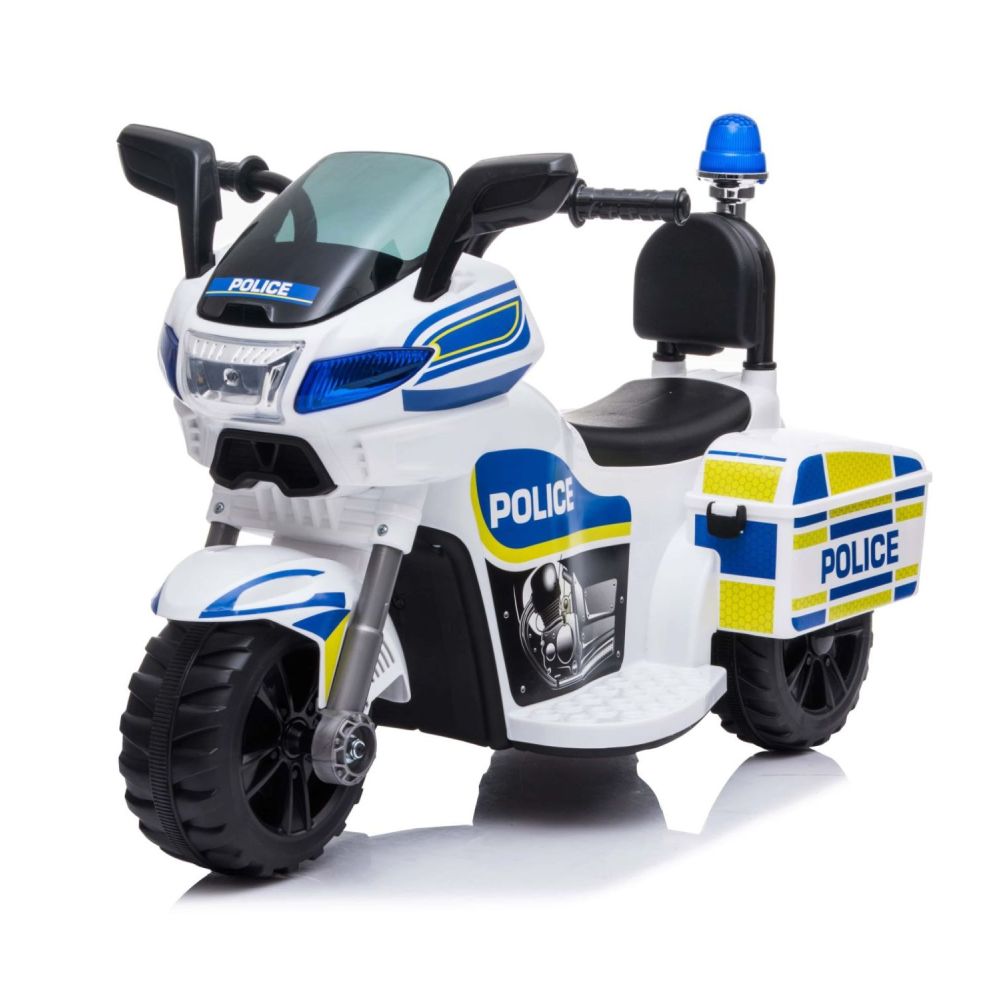Elektrinis motociklas PIRMASIS POLICIJOS MOTOCIKLAS SU ŠVIESOS SIGNALU – MAŽYLIUI/TR1912