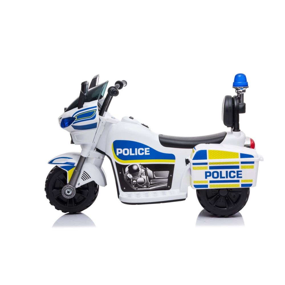 Elektrinis motociklas PIRMASIS POLICIJOS MOTOCIKLAS SU ŠVIESOS SIGNALU – MAŽYLIUI/TR1912