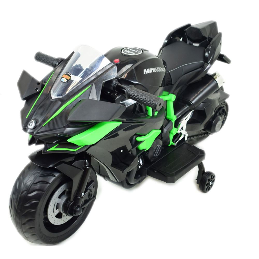 Elektrinis SUPER SPORTINIS MOTOCIKLAS 12 V, EVA/MOTOR-H RATAI
