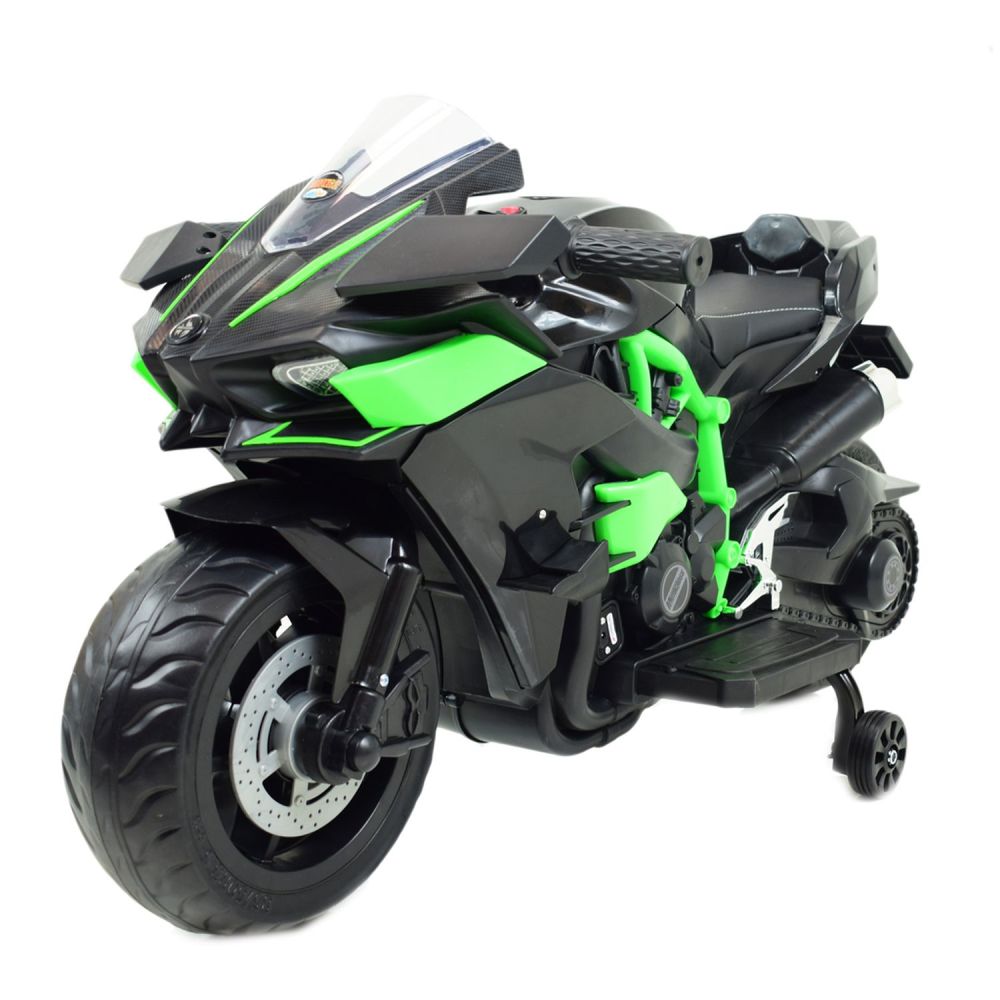 Elektrinis SUPER SPORTINIS MOTOCIKLAS 12 V, EVA/MOTOR-H RATAI